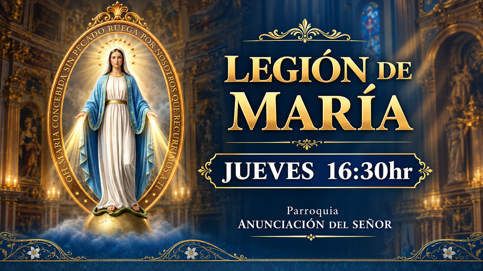 Horario Legión de María